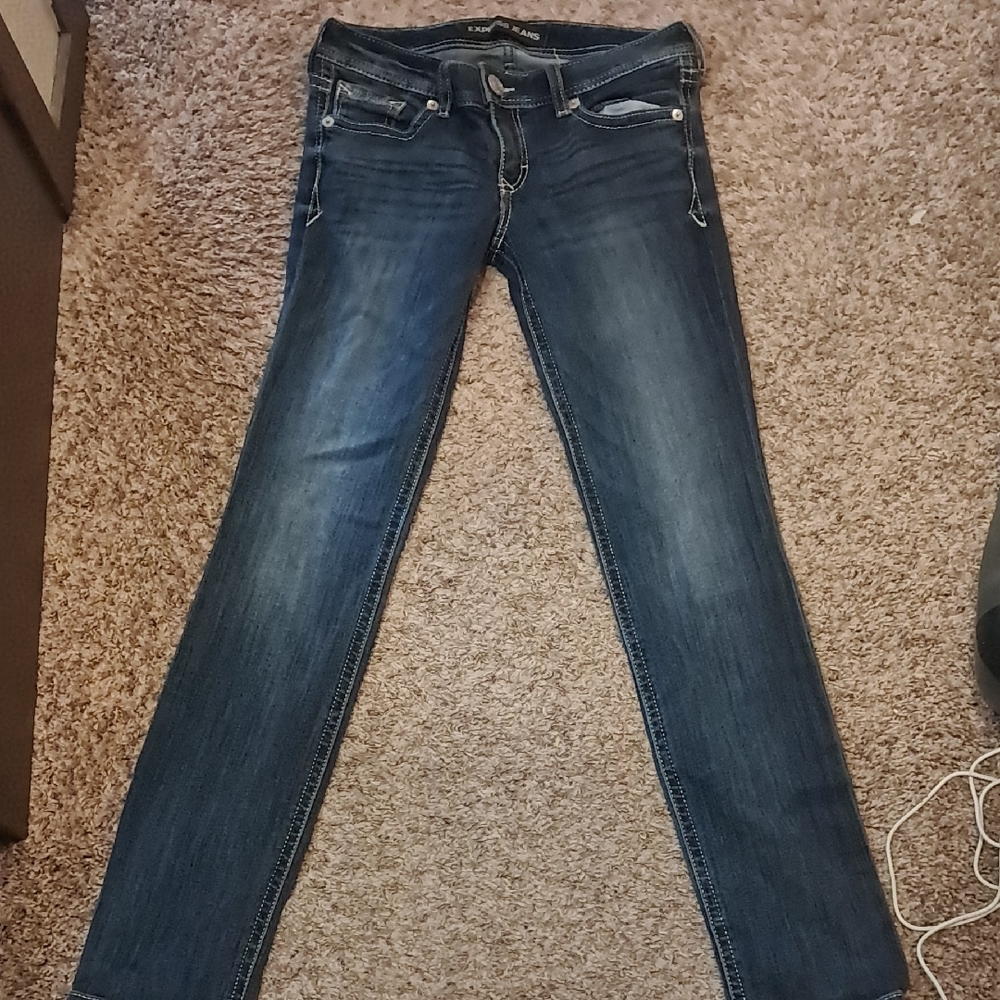 (38) Express Women's Blue Jeans